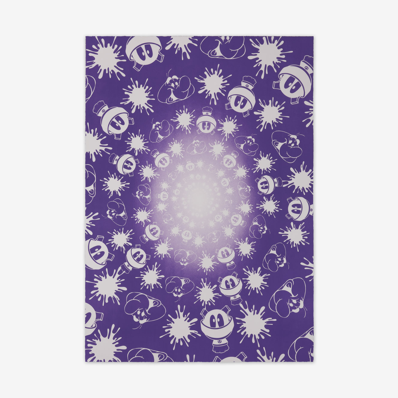 no-stain-no-gain-john-armleder-print-them-all-mamco-geneve-lithograph-purple-white-edition