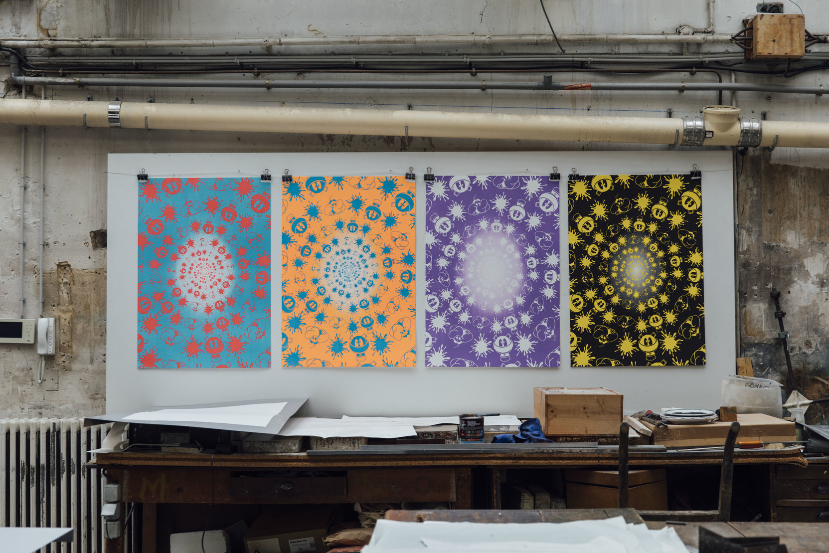 no-stain-no-gain-john-armleder-print-them-all-mamco-geneve-lithographs-set-publishing-house-paris no-stain-no-gain-john-armleder-print-them-all-mamco-geneve-lithographs-set-publishing-house-paris