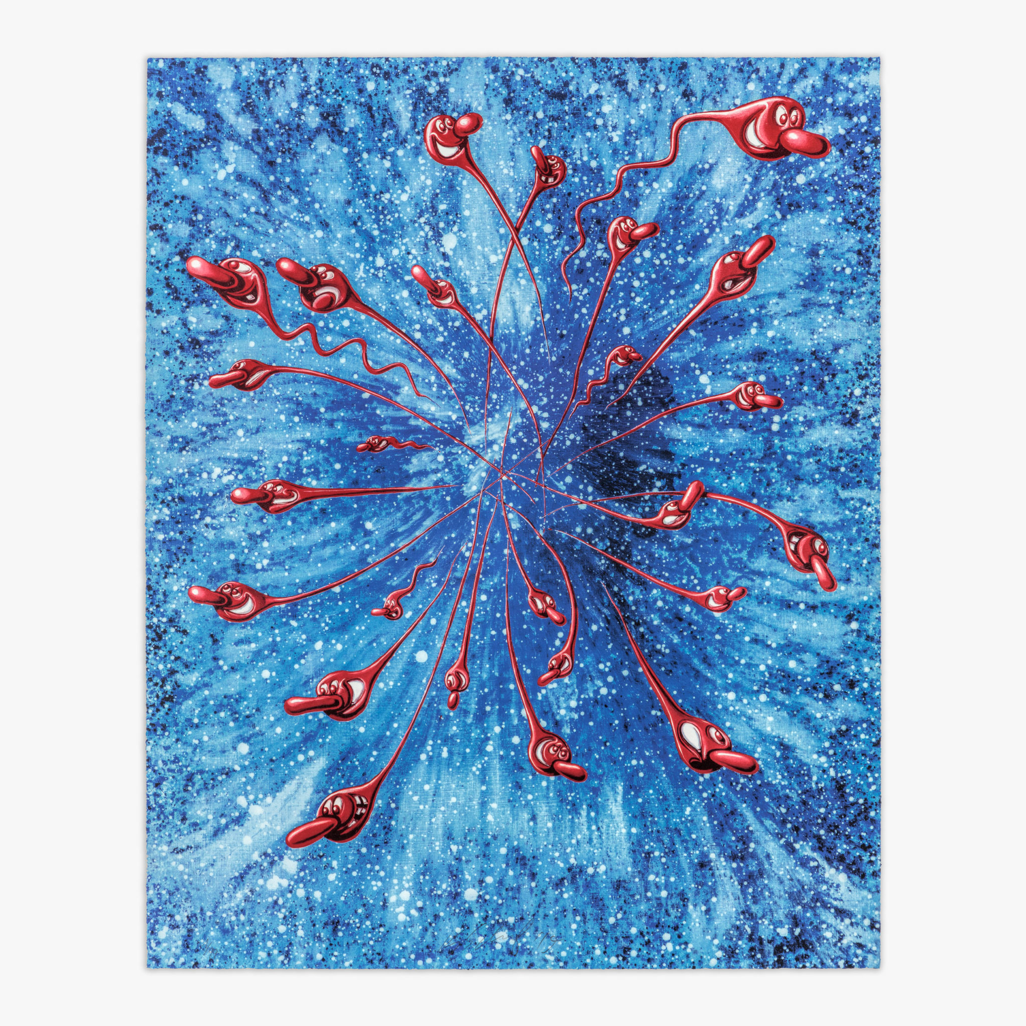 red-edition-in-the-beginning-kenny-scharf-jrp-editions-lithograph