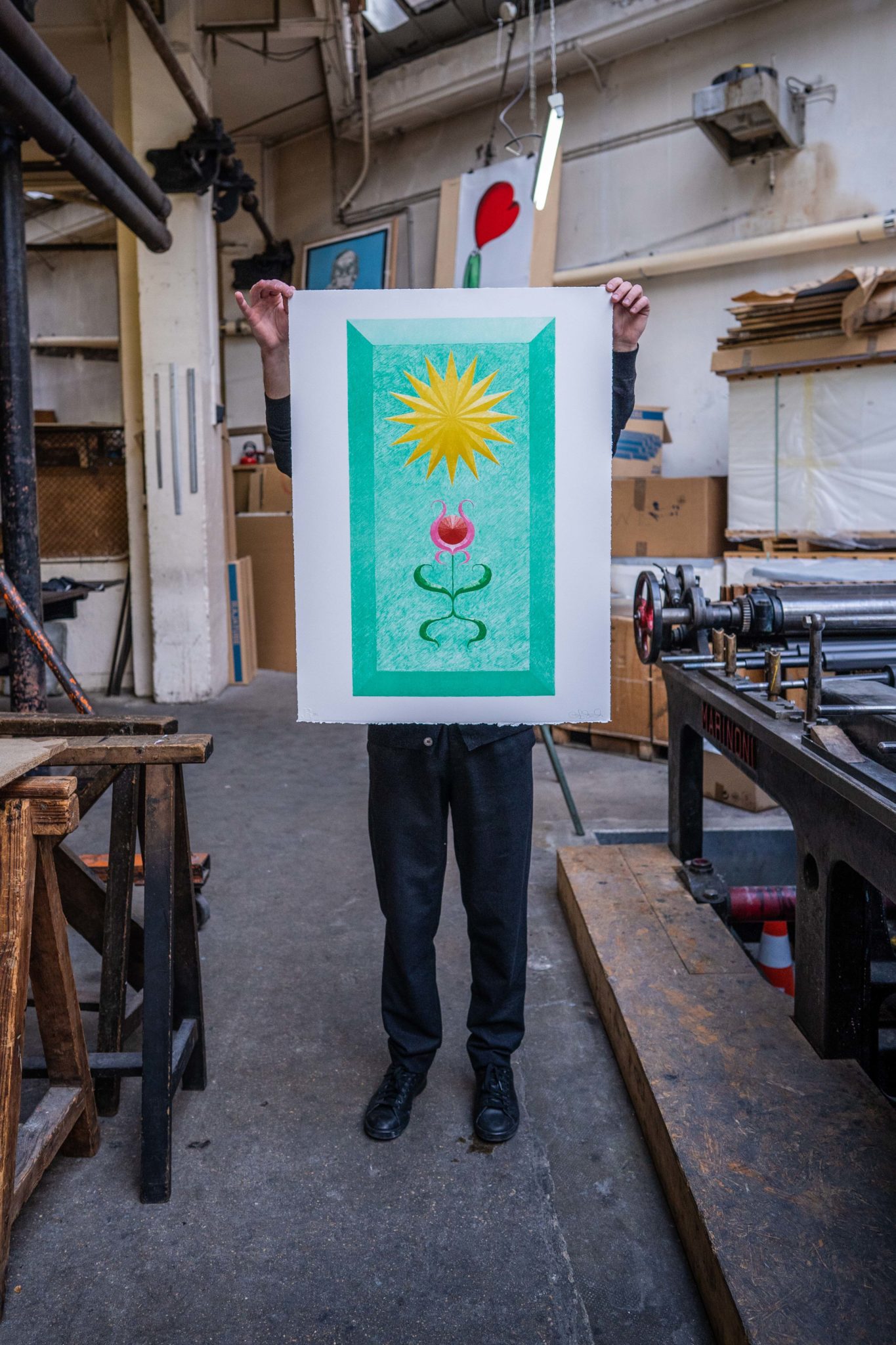 landscape-growth-panel-copper-oxide-green-greg-parma-smith-lithograph-contemporary-art-publishing-house