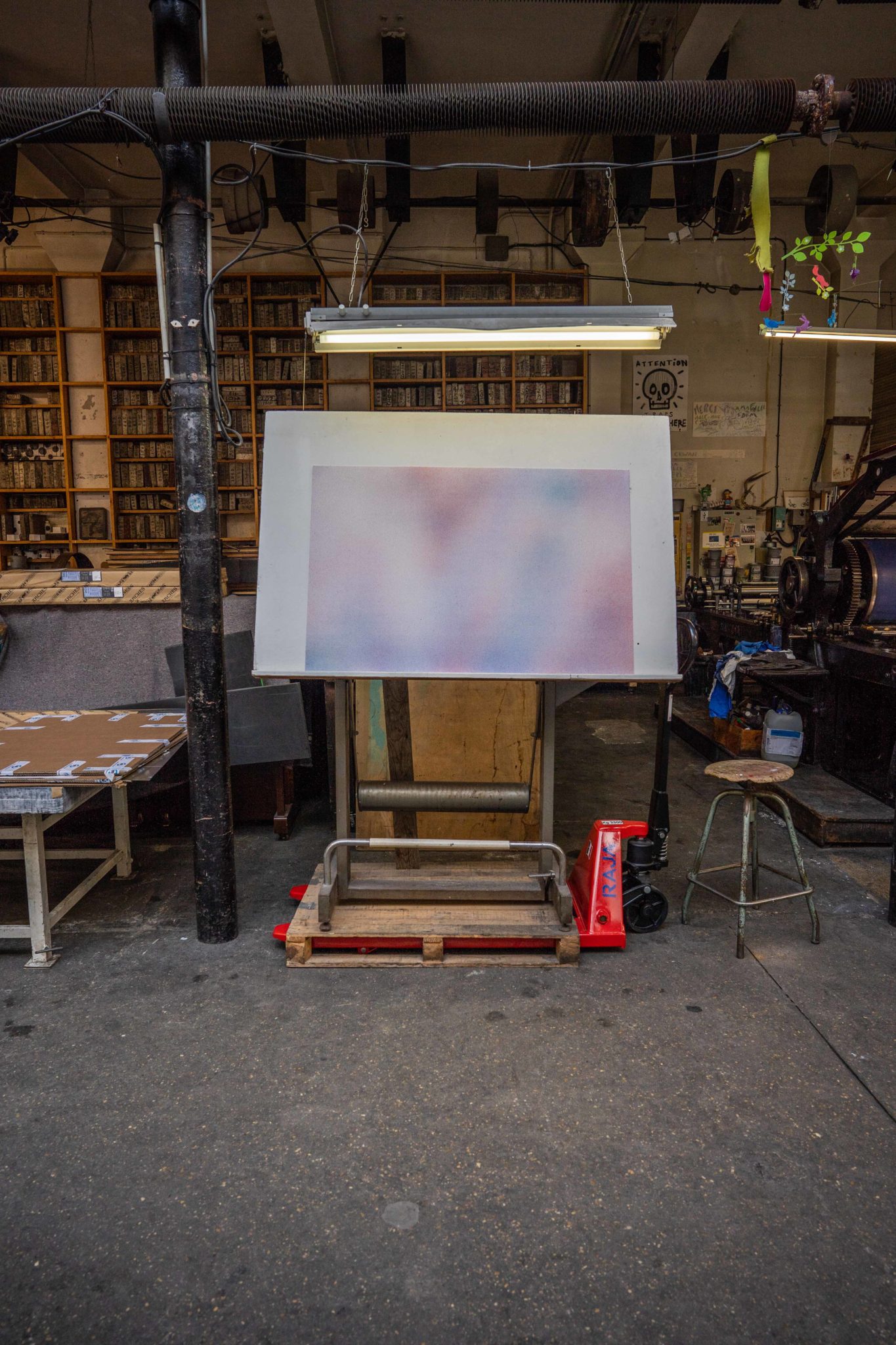 Reproductions "Choses #1" (Blue) 7 Reproductions "Choses #1" (Blue)