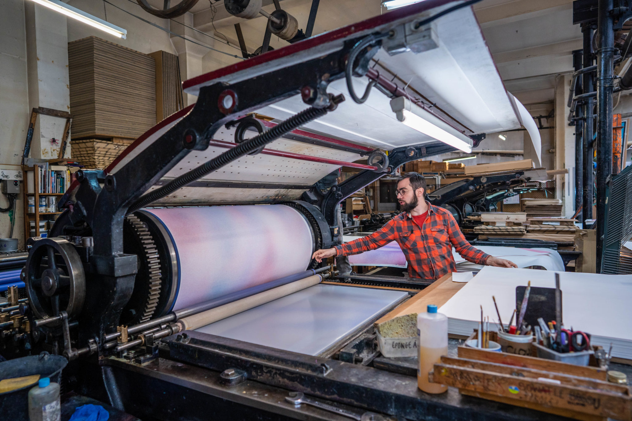 Reproductions "Choses #1" (Blue) 5 Reproductions "Choses #1" (Blue)