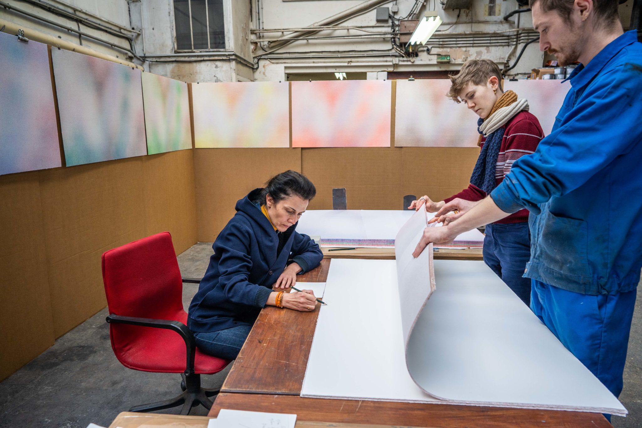 Reproductions "Choses #1" (Blue) 6 Reproductions "Choses #1" (Blue)