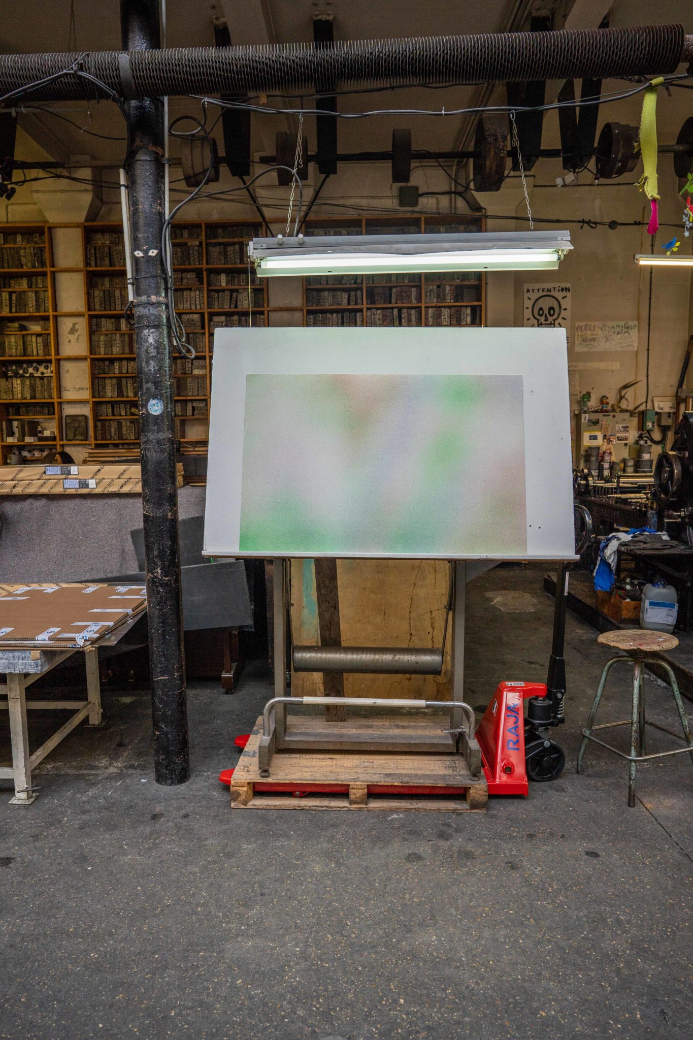 Reproductions "Choses #1" (Green) 7 Reproductions "Choses #1" (Green)