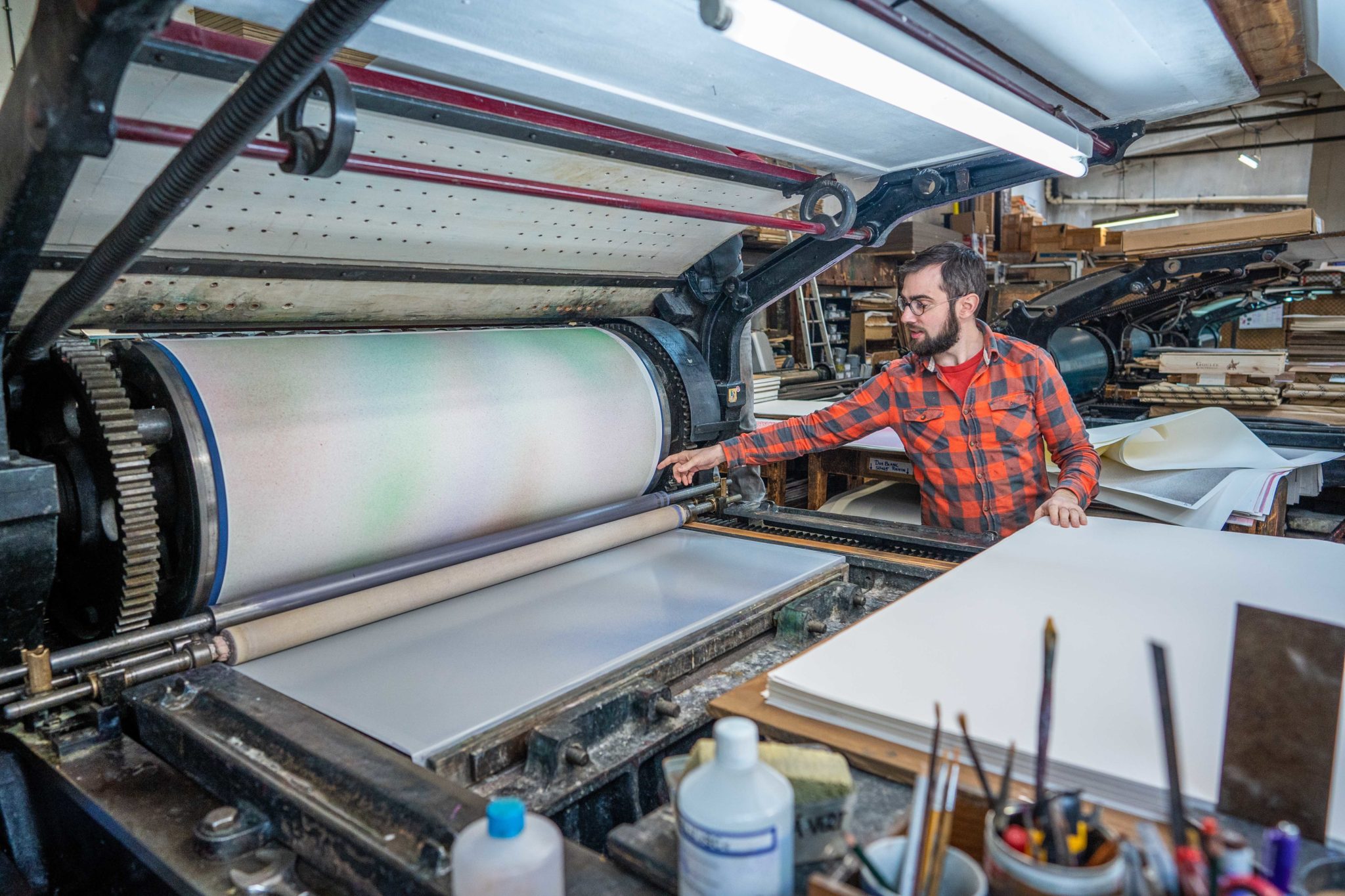 Reproductions "Choses #1" (Green) 5 Reproductions "Choses #1" (Green)