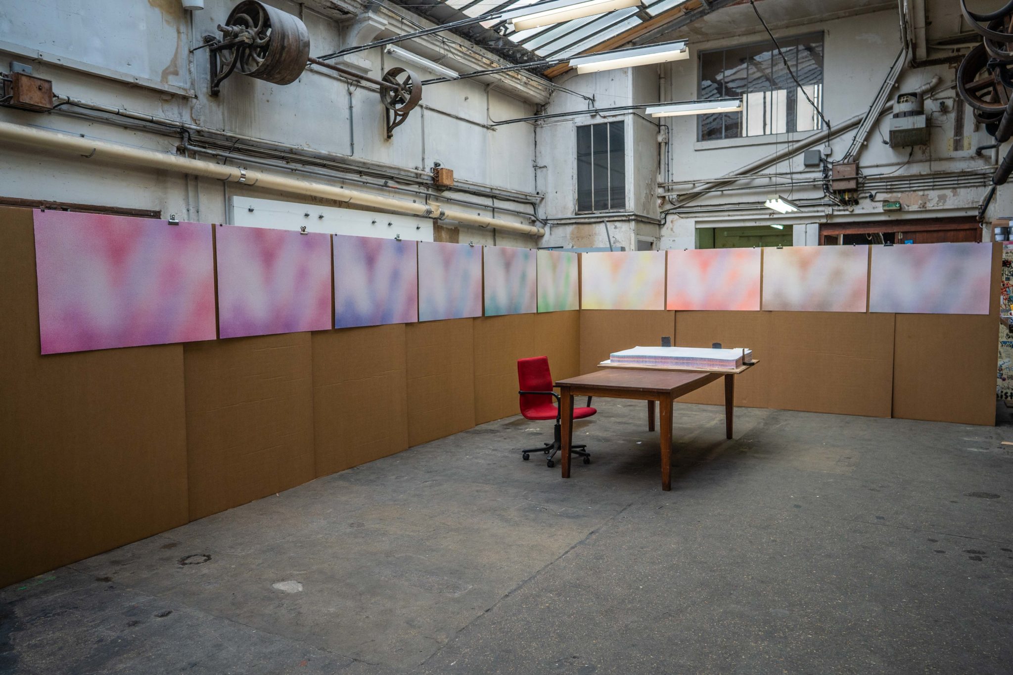 Reproductions "Choses #1" (Blue) 8 Reproductions "Choses #1" (Blue)