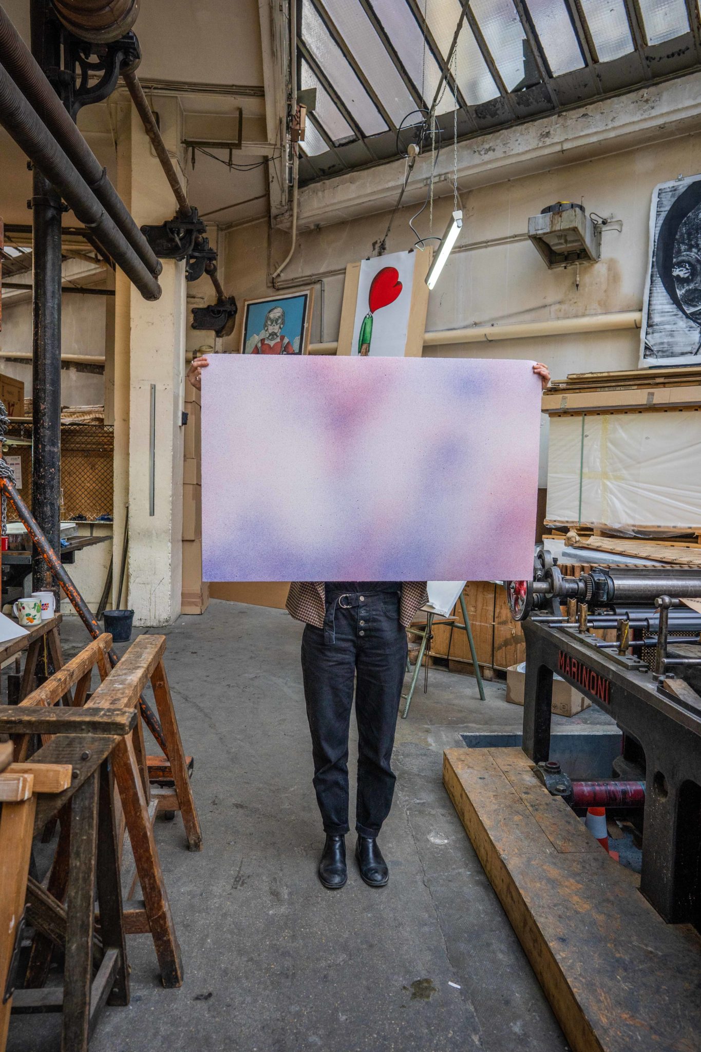 Reproductions "Choses #1" (Midnight Blue) 4 Reproductions "Choses #1" (Midnight Blue)