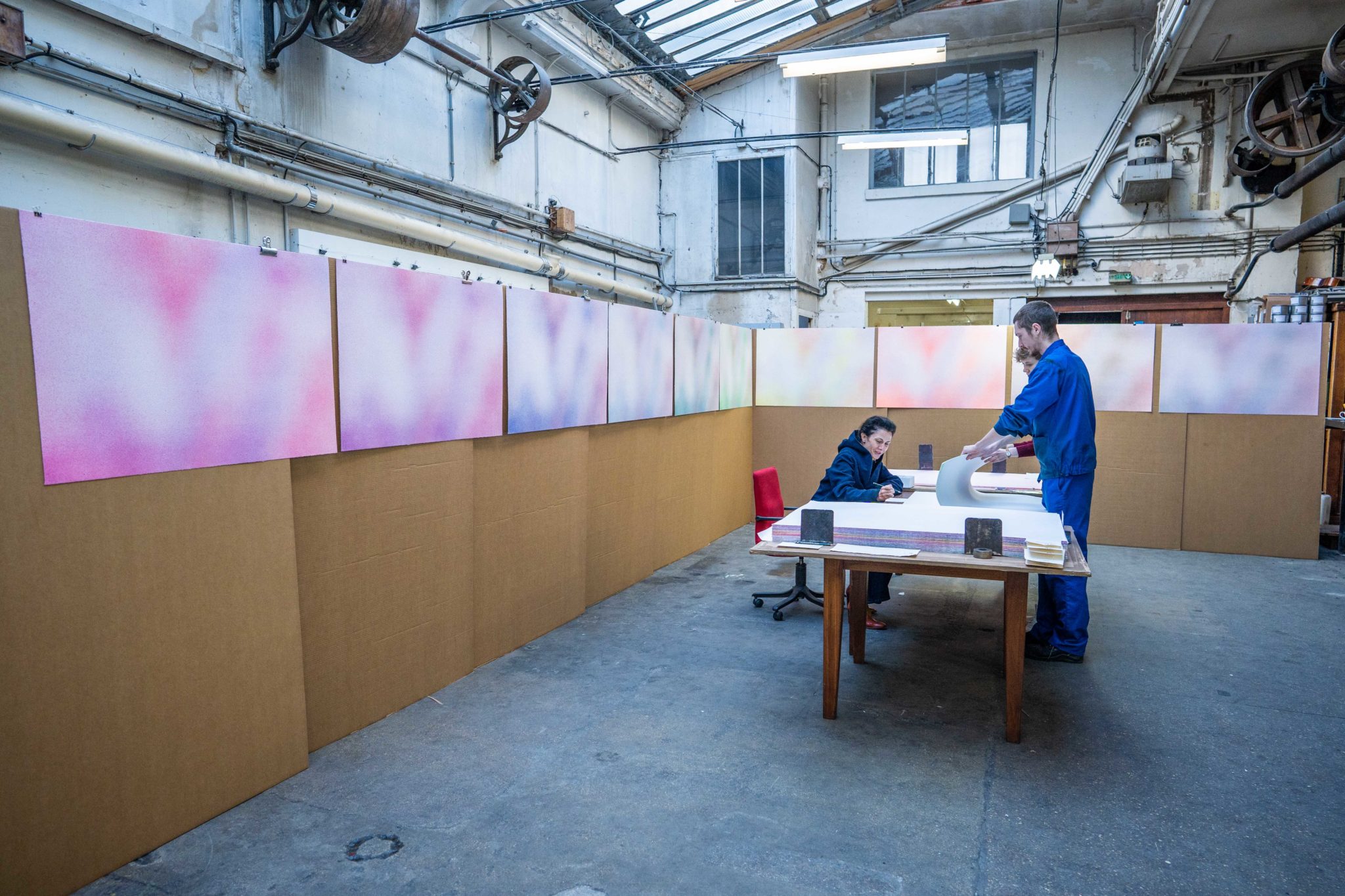 Reproductions "Choses #1" (Orange) 6 Reproductions "Choses #1" (Orange)