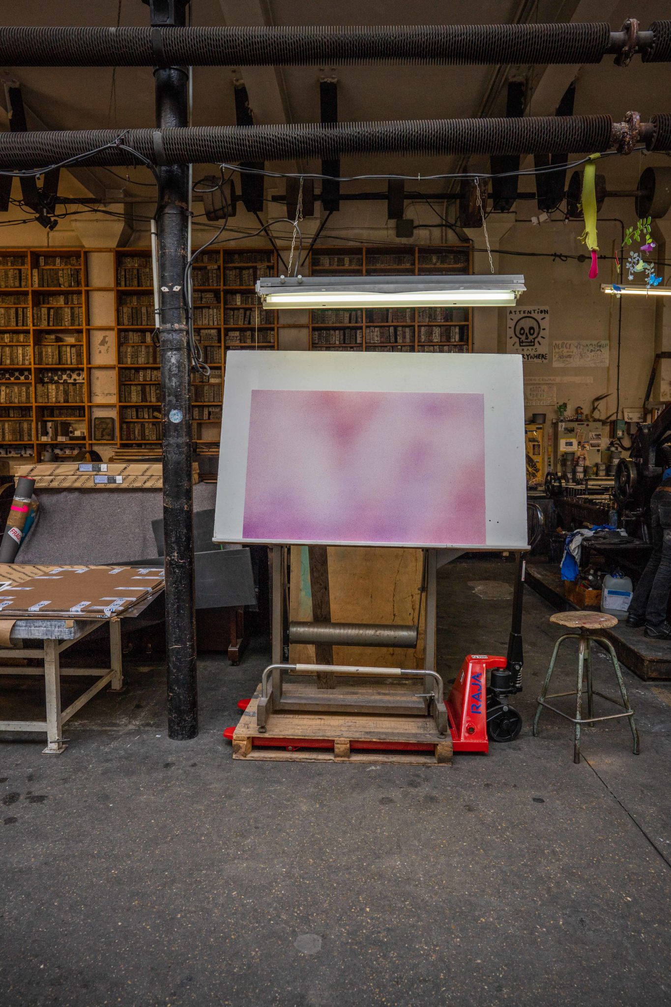 Reproductions "Choses #1" (Purple) 7 Reproductions "Choses #1" (Purple)