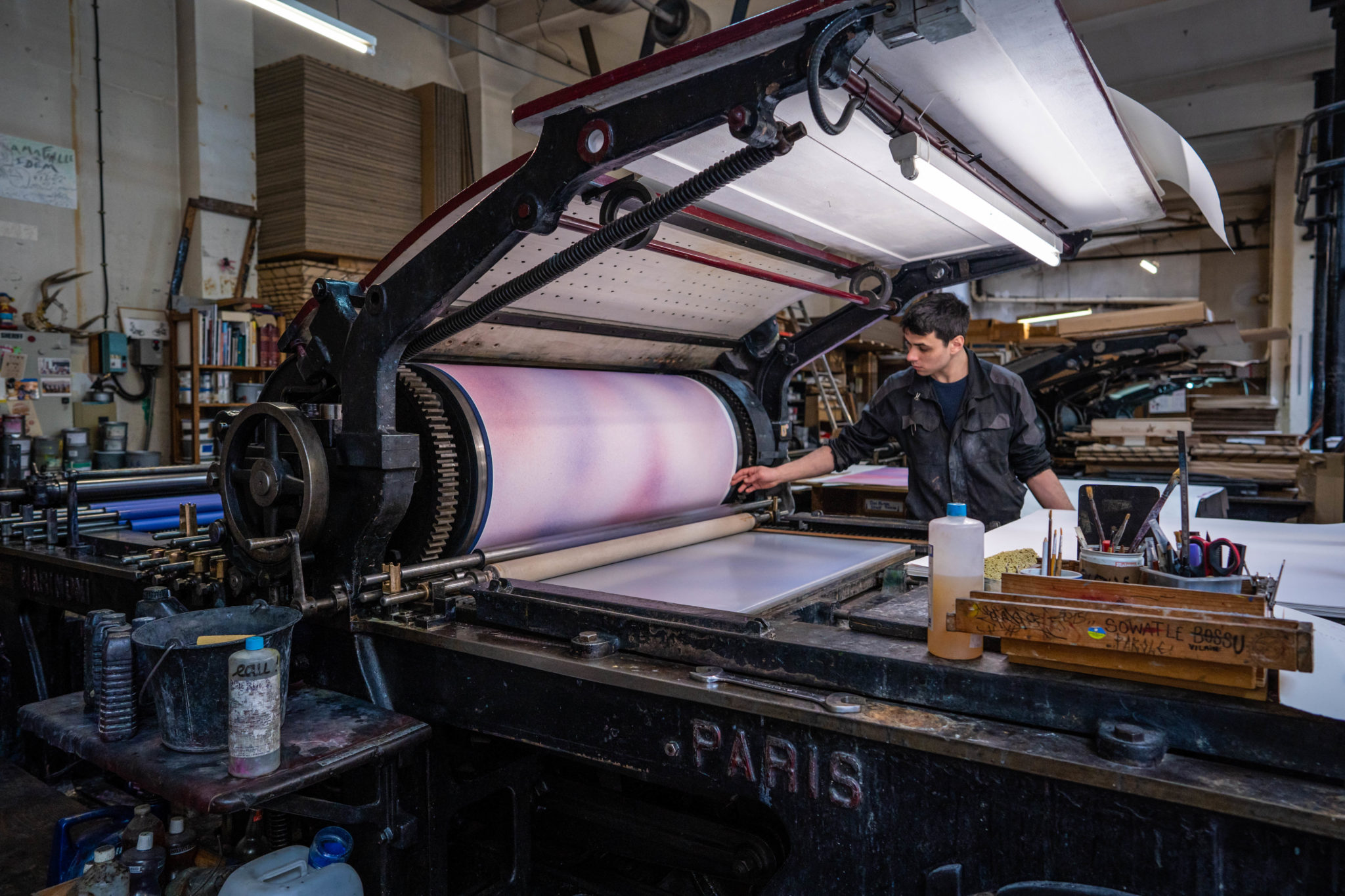 Reproductions "Choses #1" (Purple) 5 Reproductions "Choses #1" (Purple)