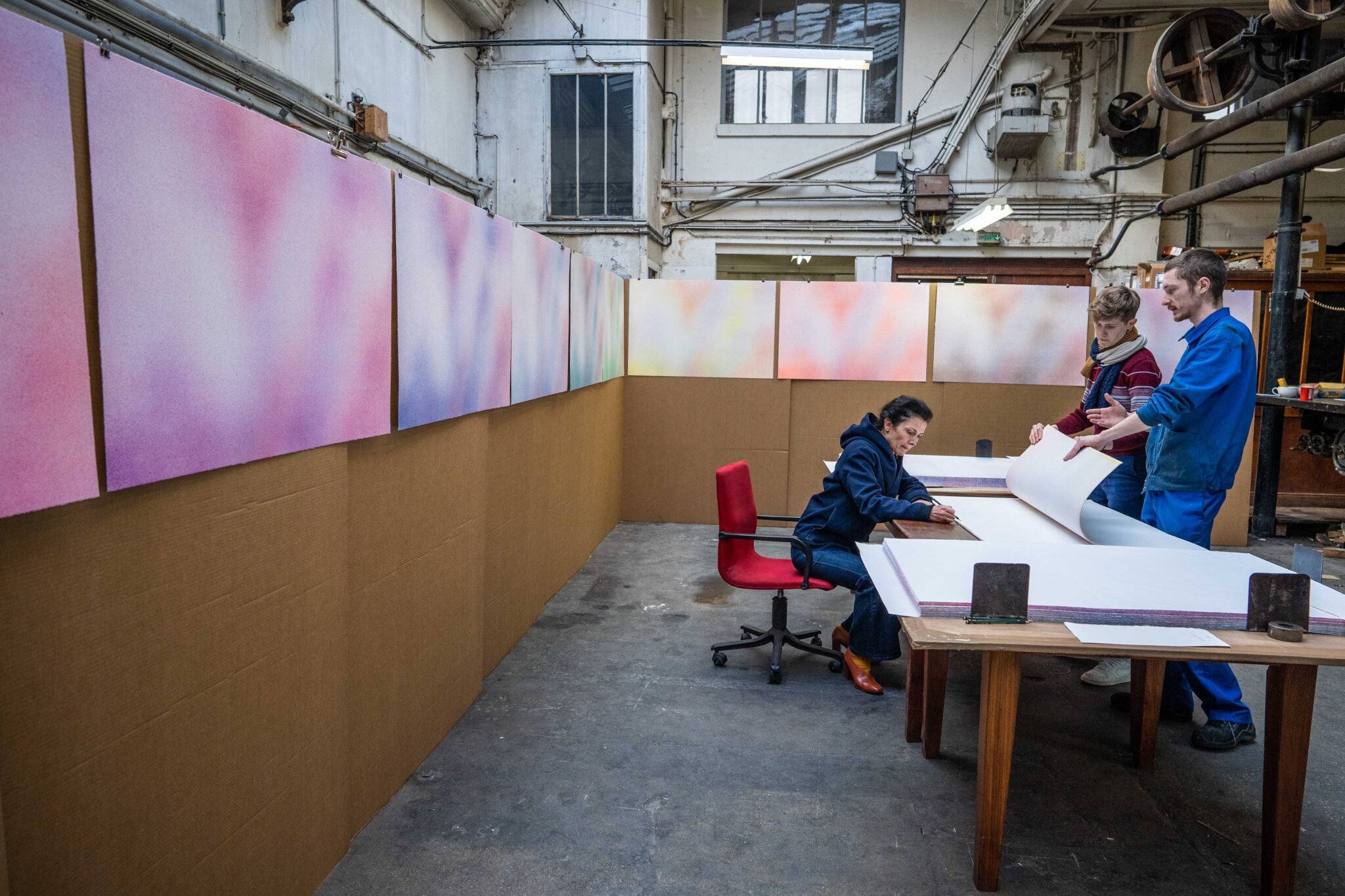 reproductions-choses-1-pink-lithograph-signature-isabelle-cornaro-jrp-editions