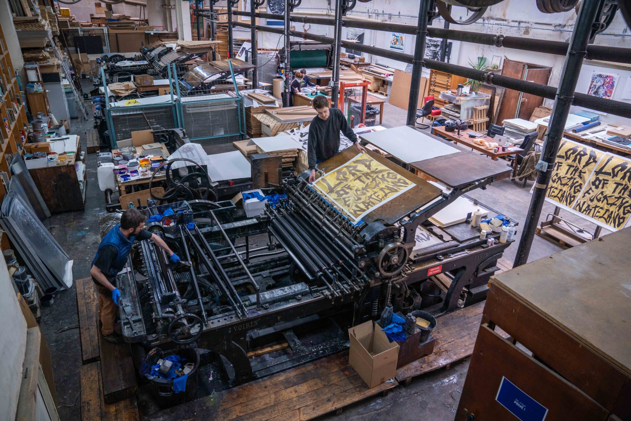 lord-of-the-fucking-wasteland-gold-edition-eliza-douglas-lithograph-printing-process-paris-art