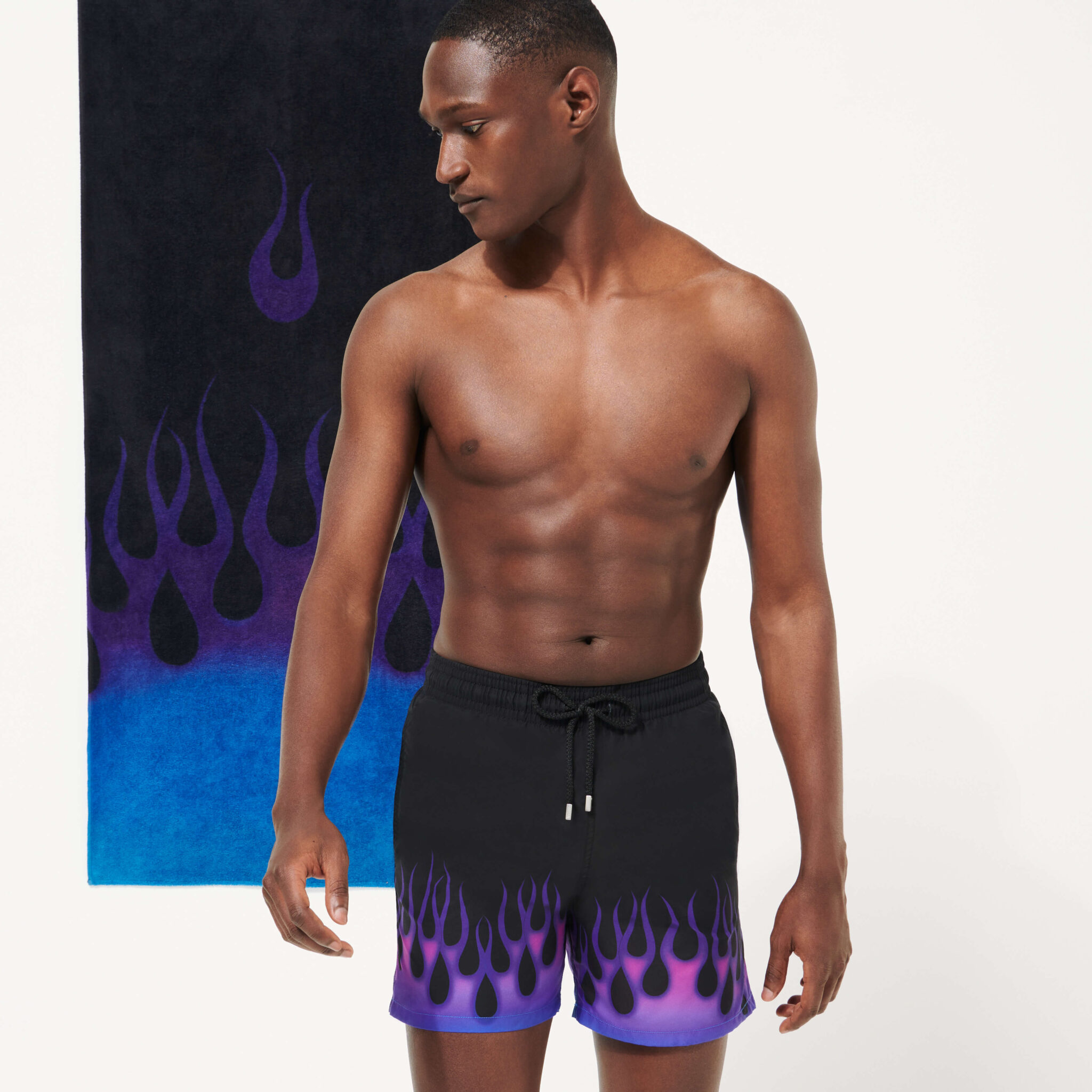 unisex-beach-towel-hot-rod-360-vilebrequin-sylvie-fleury-jrp-editions-detail1