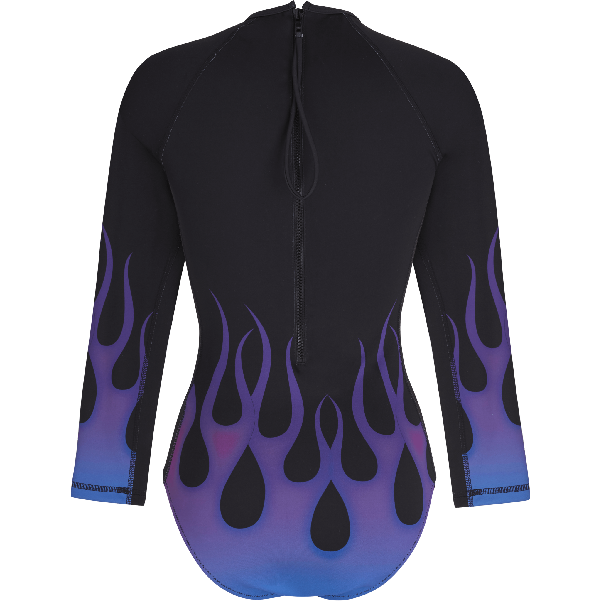 women-rashguard-long-sleeves-one-piece-swimsuit-hot-rod-360-vilebrequin-sylvie-fleury-jrp-editions-back