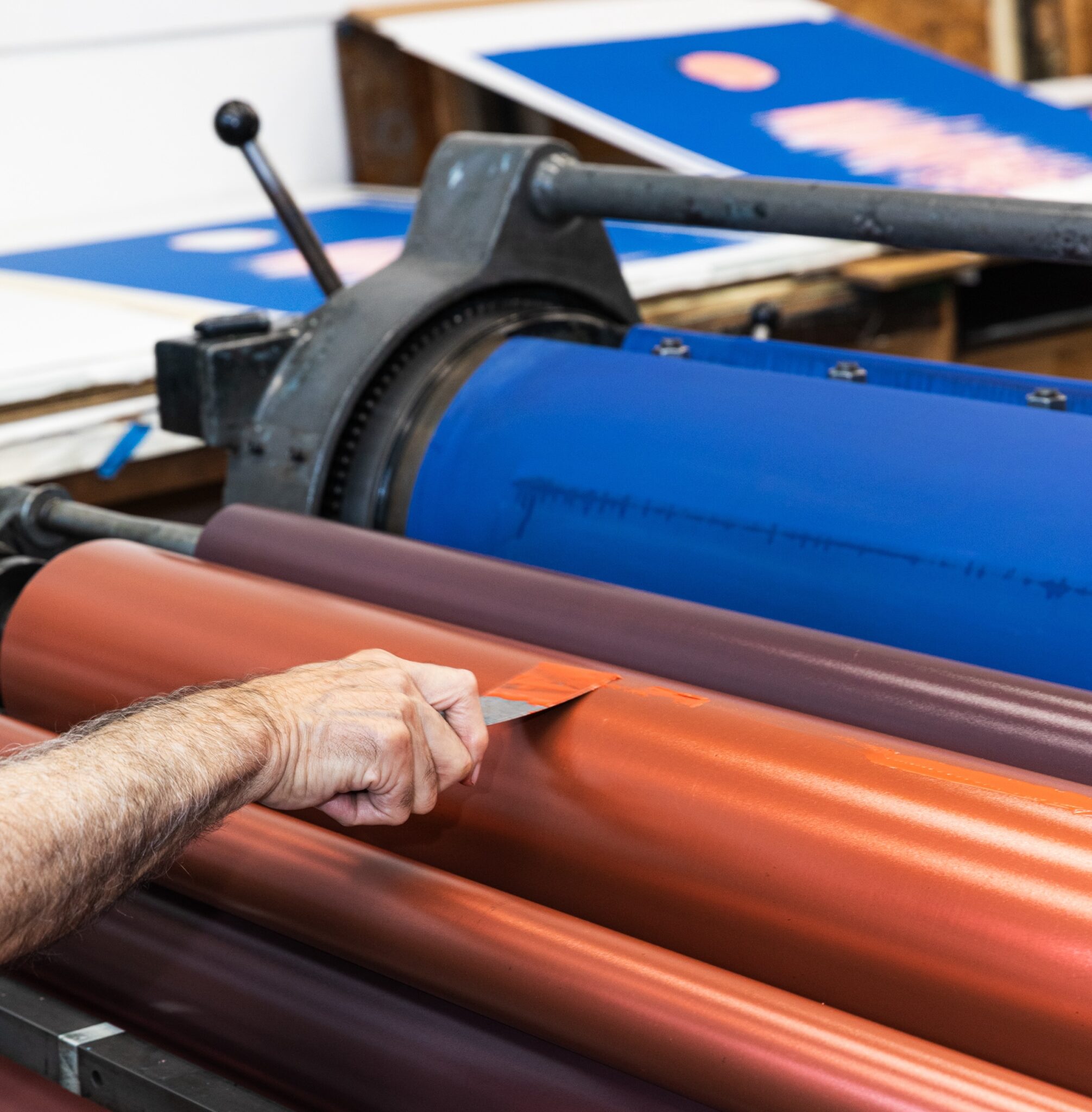 JRP-Editions-Ann-Craven-Lithograph-Quiet-Mooon-Production-03