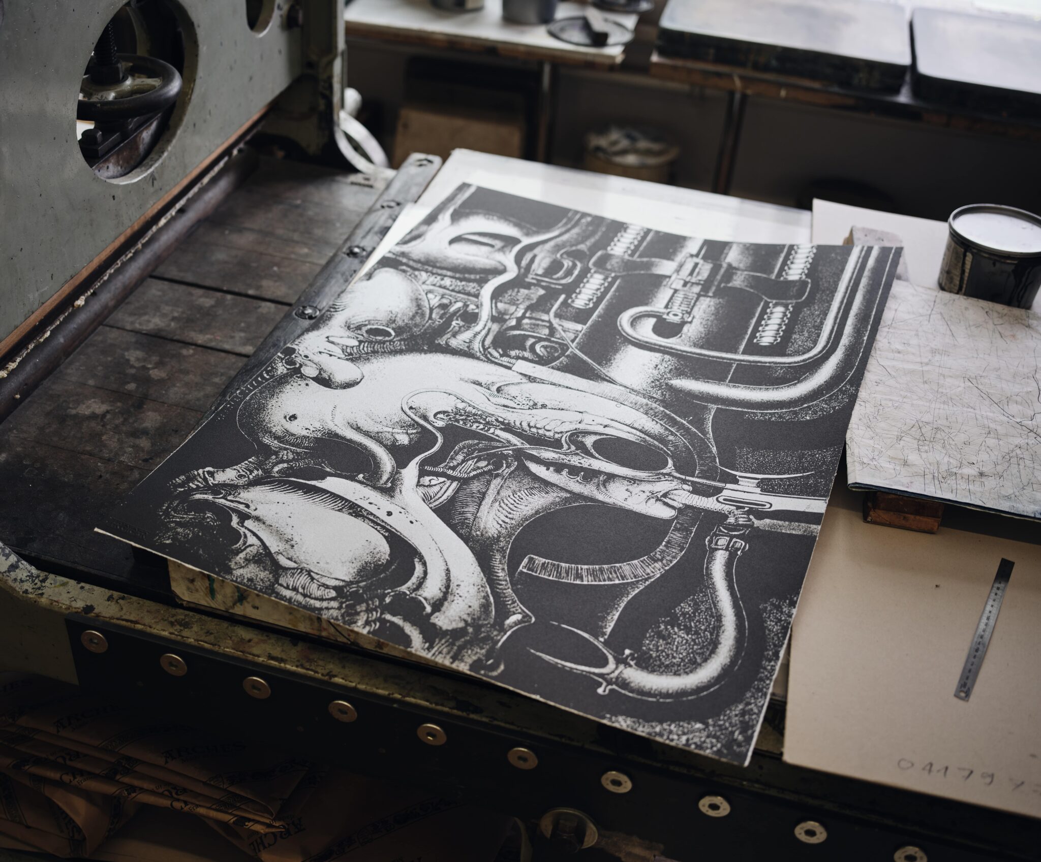 05 - JRP - HR GIGER - BIOMECHANOID - PRODUCTION