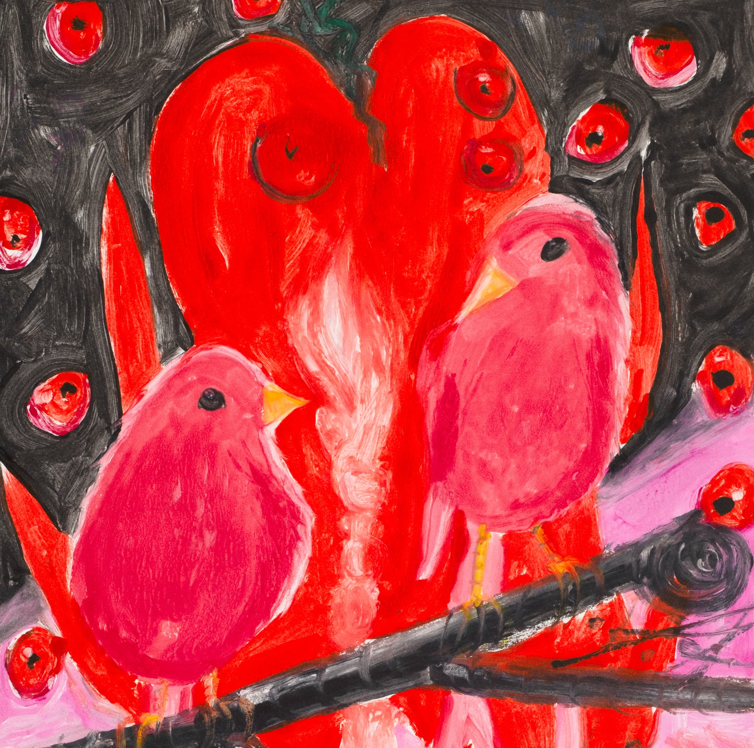 1-JRP-Editions-Ann-Craven-Monotypes-Bleeding-Heart-Fade-detail