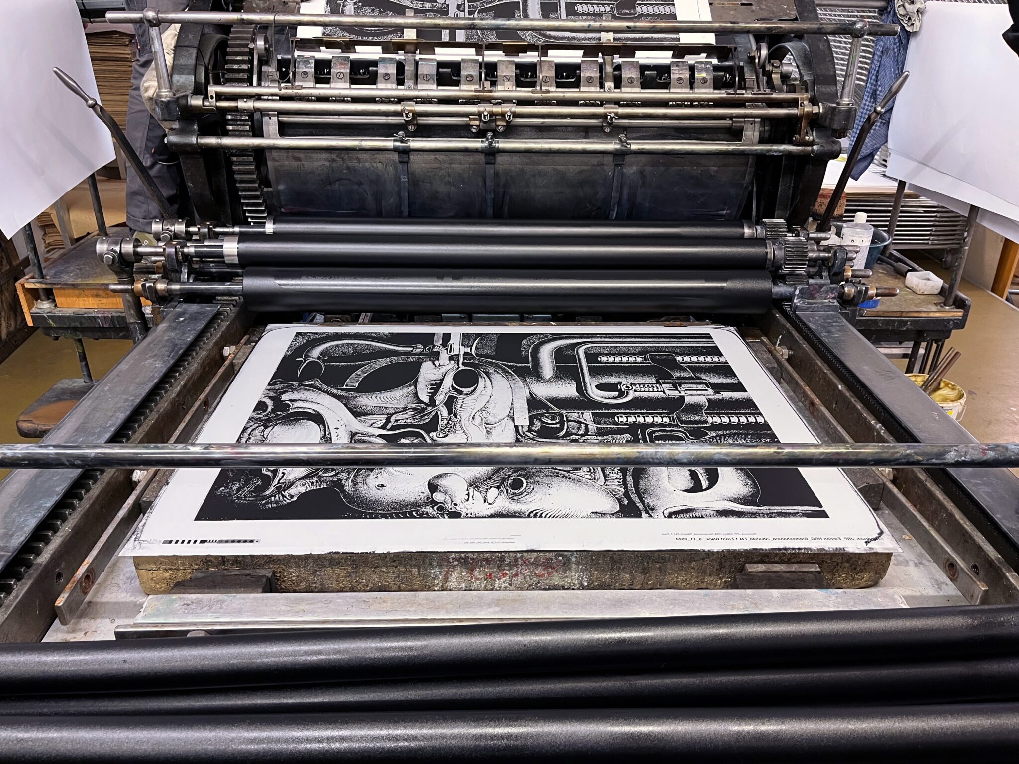 10 - JRP - HR GIGER - BIOMECHANOID - PRODUCTION