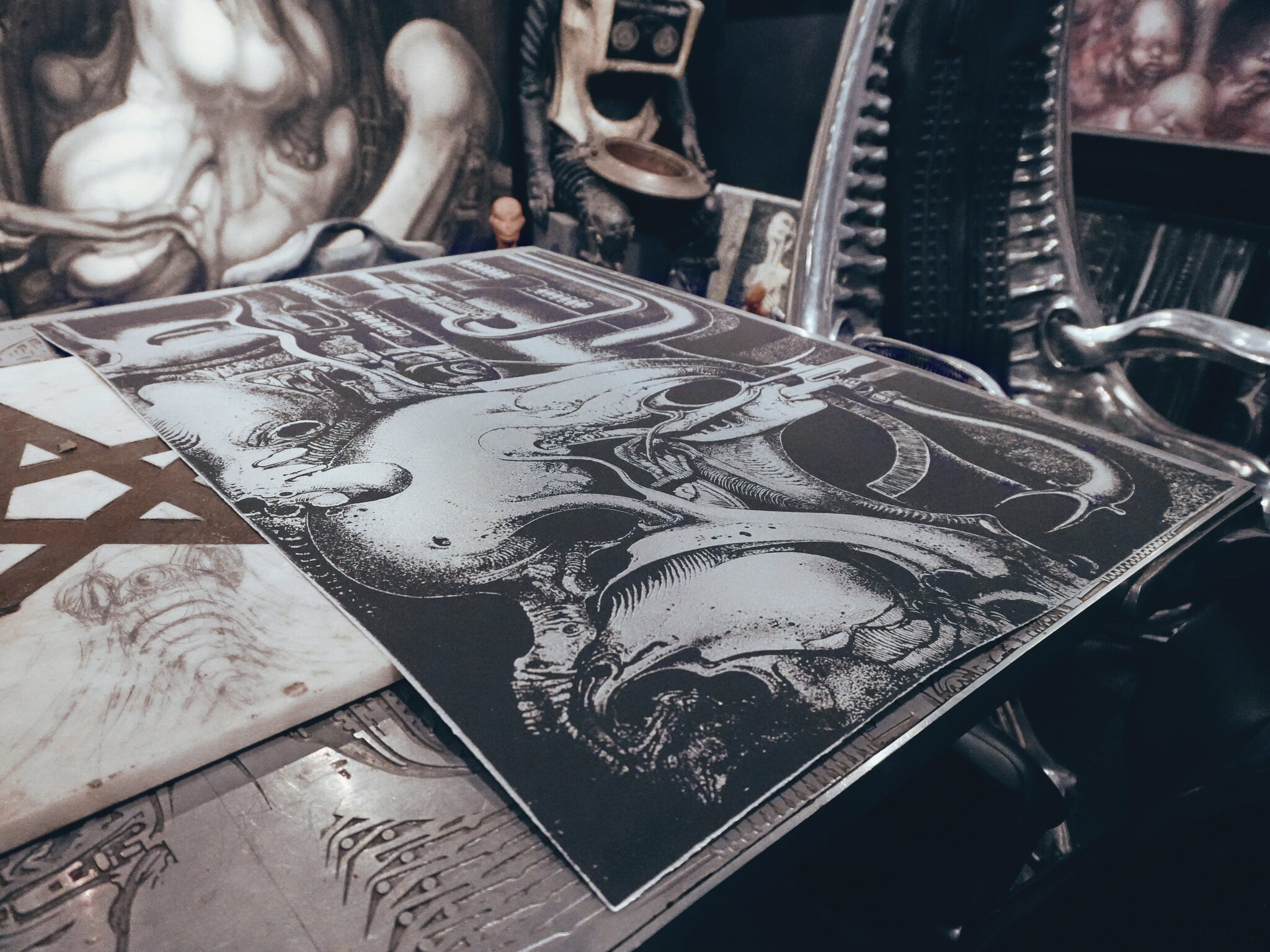 15 - JRP - HR GIGER - BIOMECHANOID - PRODUCTION