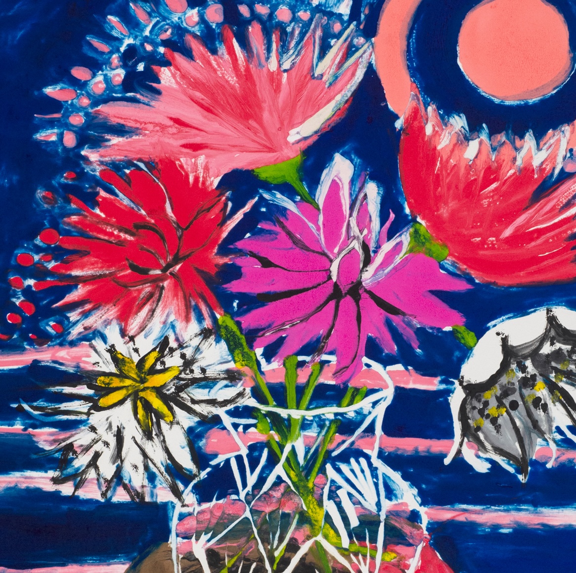 8-JRP-Editions-Ann-Craven-Monotypes-Dahlia’s-For-The-Pink-Moon-Detail