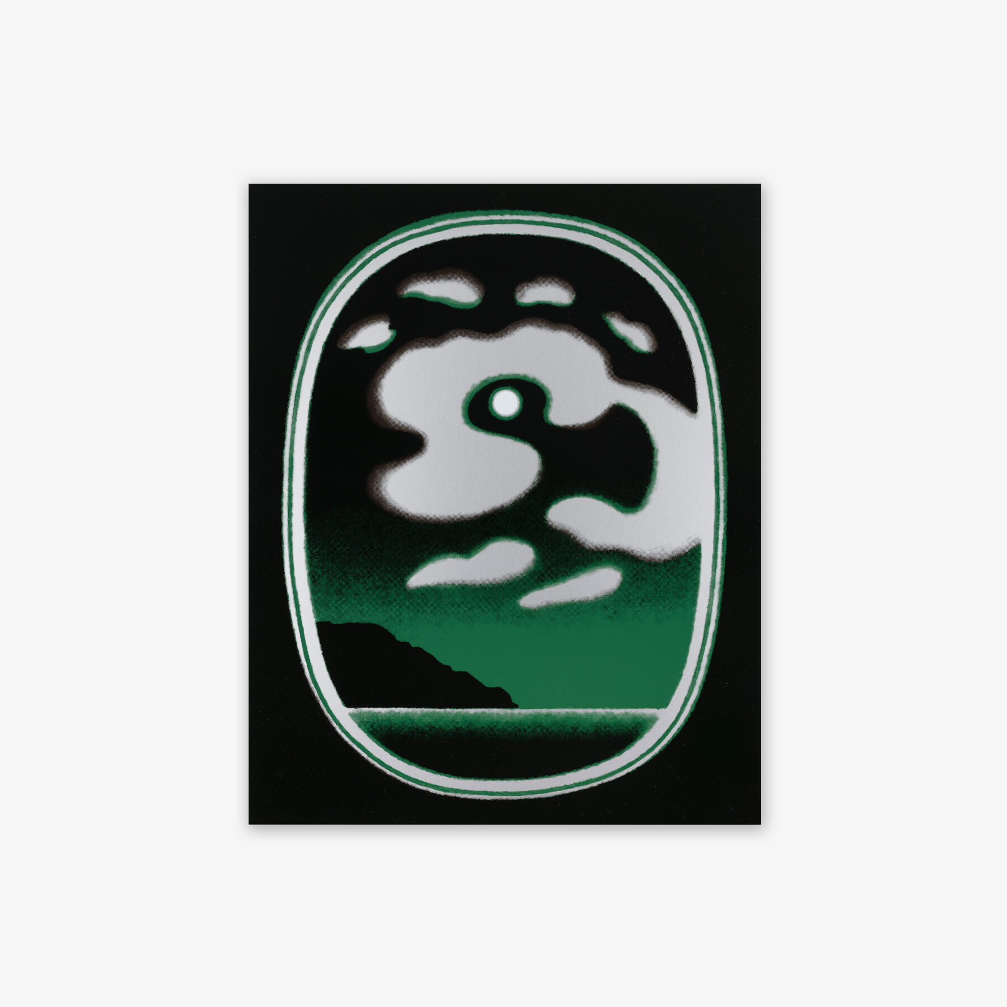 JRP - CAROLINE BACHMANN - PLEINE LUNE NUAGES GRIS - SCAN - GREEN