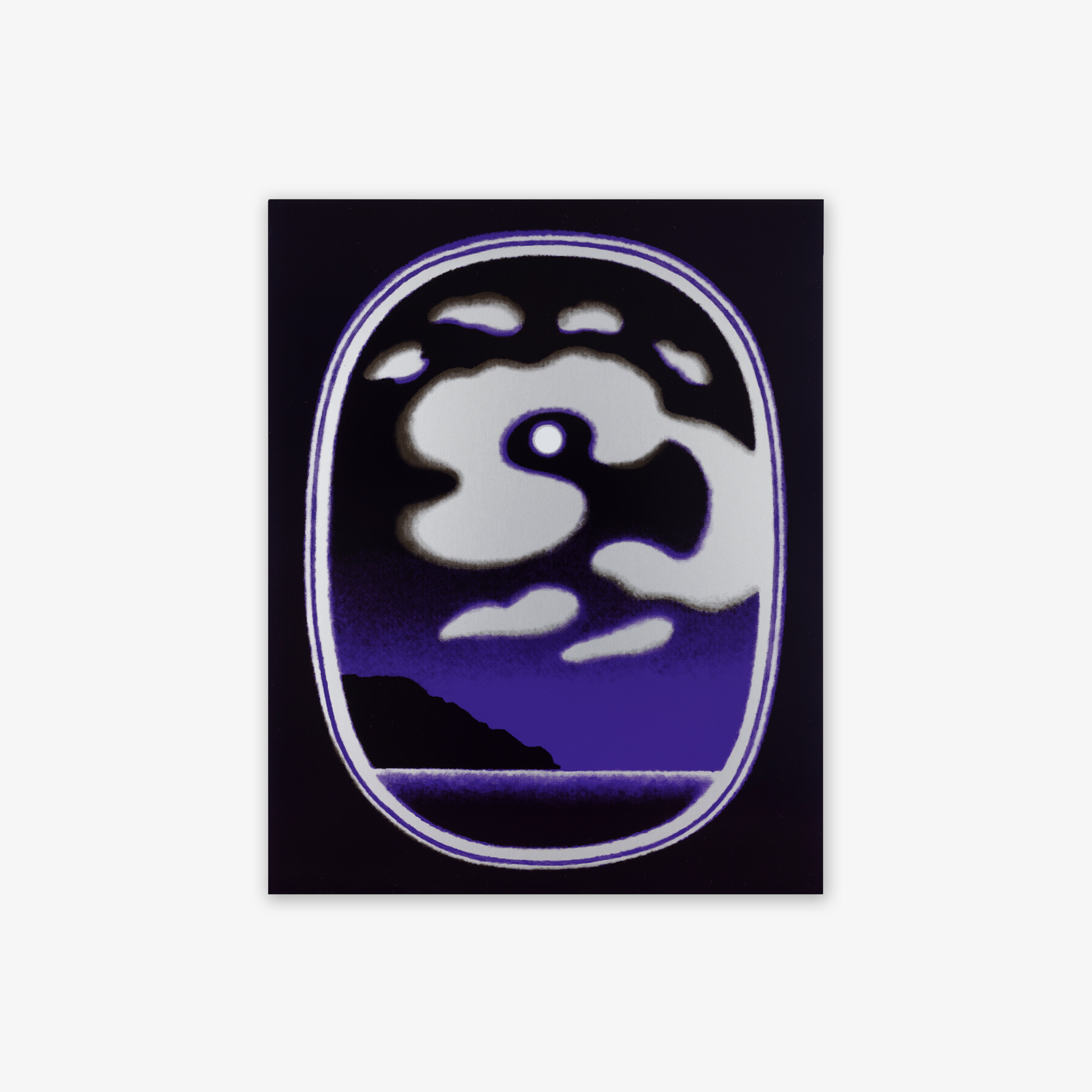 JRP - CAROLINE BACHMANN - PLEINE LUNE NUAGES GRIS - SCAN - PURPLE