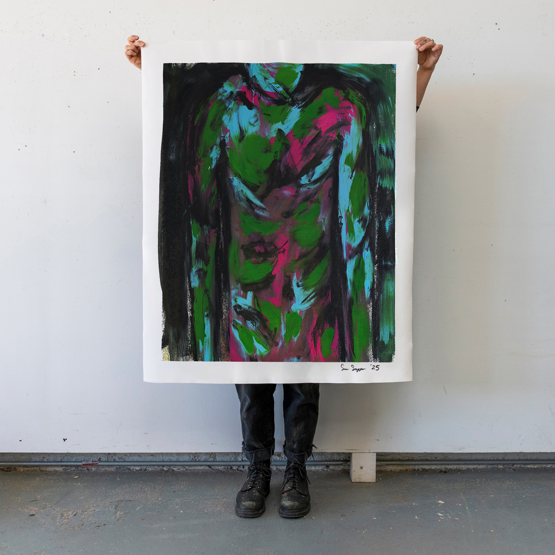 SER SERPAS - MONOTYPES - JRP - SCAN - 13 - IN SITU