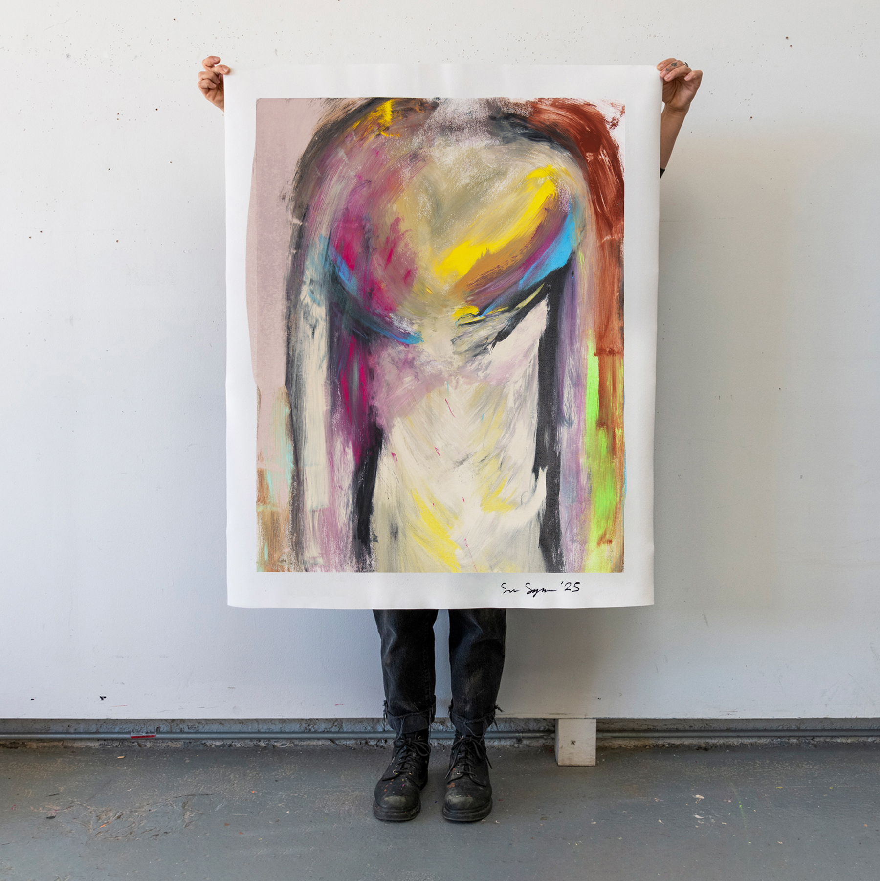 SER SERPAS - MONOTYPES - JRP - SCAN - 25 - IN SITU